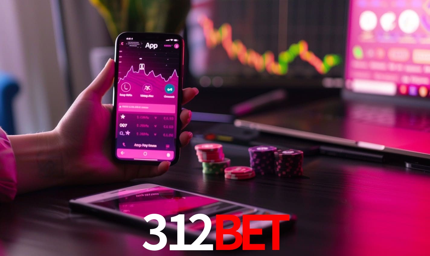 Comparação APP mobile vs versão web da 312BET